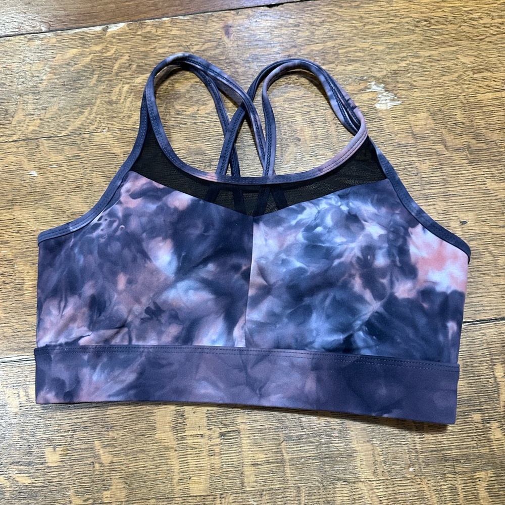 HVII sports bra sz small tye‎ dye